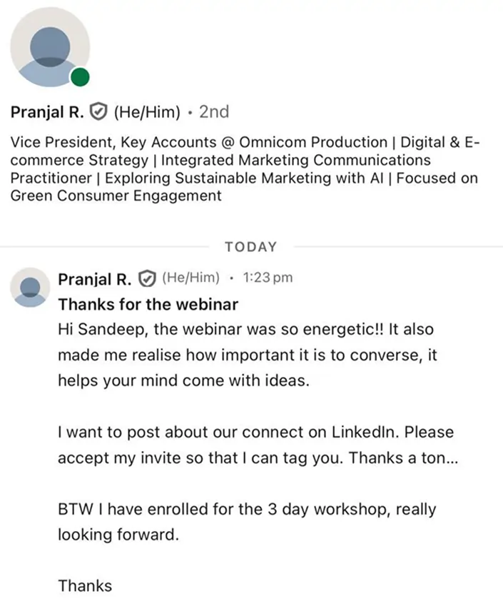 Sandeep testimonial 7 1